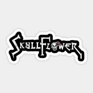 Skullflower ALT logo Sticker